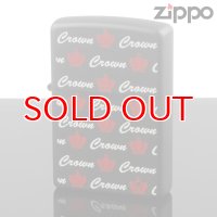 【m】ZIPPO zp-crownbk クラウンハートBK ( zippo ジッポー )　オイルライター 【】
