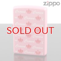 【m】ZIPPO zp-crownpk クラウンハートPK ( zippo ジッポー )　オイルライター 【】