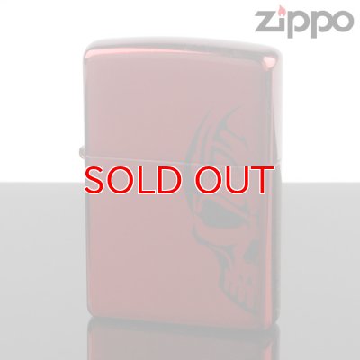画像1: 【m】ZIPPO zp-stz-scullrd STZ-スカルR ( zippo ジッポー )　オイルライター 【】