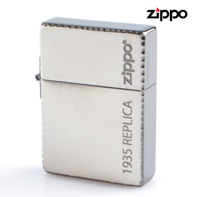 画像1: Zippo ジッポライター zp124621 1935シンプルロゴNBN コーナーリュ―ター