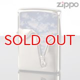 【m】Zippo ジッポライター zp62840198 ジッパーメタルスカイ 【】