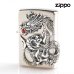画像1: Zippo ジッポライター zp64160198 ドラゴンメタル 銀サテーナ (1)