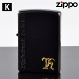 画像: 【y】 ZIPPO＃200 ネーム オブ ラブ nlk-ib イオンブラックマット K (10020063) 【】