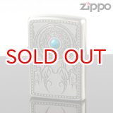 画像: 【f】ZIPPO 1201s347 トライバルストーン　ターコイズB ジッポー ライター 【】