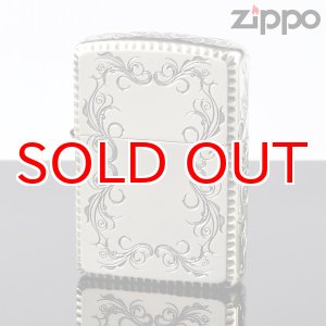 画像: 【f】Zippo ジッポライター 1201s354 5面加工 アラベスクカットSVイブシ 【】