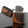 画像3: 【f】ZIPPO 1201s357 フカシロZIPPO　ダブルウッドBK ジッポー ライター 【】 (3)