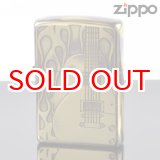 画像: 【f】Zippo ジッポライター 1201s388 ZPファイヤーギターBS 両面エッチング【】