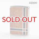 画像: Zippo ジッポライター 1201s600 両面加工 ダブルウッド 2BGBK