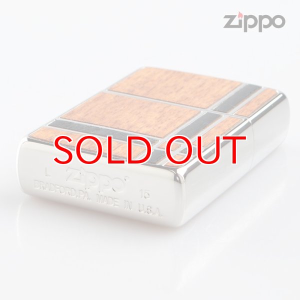 画像3: Zippo ジッポライター 1201s600 両面加工 ダブルウッド 2BGBK (3)