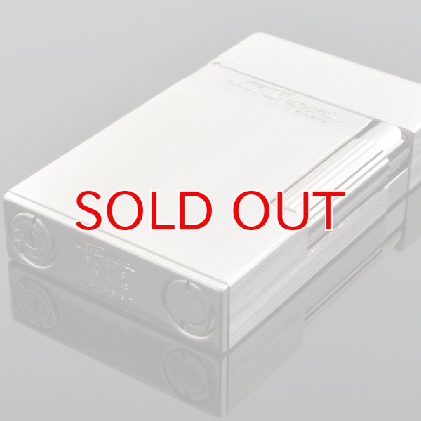 画像5: デュポン ライター [Dupont] LIGNE2 16404 刷毛目仕上げ モチーフ パラディウム フィニッシュ（ガス1本・フリント1シート特典付）フリントガスライター 【】 (5)