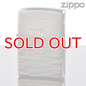 画像: 【m】Zippo ジッポライター 2bn-catwalk 2BN キャットウォーク ブラックニッケルエッチング加工 【】