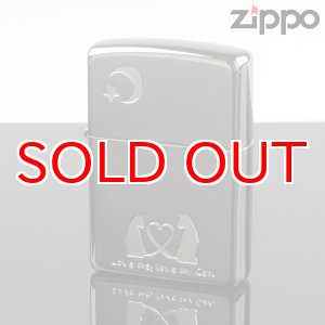 画像: 【m】ZIPPO 2cat-gm2 GMメッキ・エッチング  ( zippo ジッポー )　オイルライター 【】