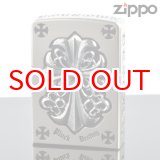 画像: 【m】 ZIPPO 2FMJN-CROS フルメタルジャケットジッポー シルバー   (2fmjn-crs2) ジッポー ライター 【】