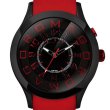 画像1: ROMAGO DESIGN[ロマゴデザイン] RM015-0162PL-BKRD Attraction series ミラー文字盤 クォーツ 腕時計 ブランド ファッション 腕時計 (1)