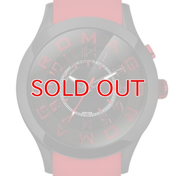 画像1: ROMAGO DESIGN[ロマゴデザイン] RM015-0162PL-BKRD Attraction series ミラー文字盤 クォーツ 腕時計 ブランド ファッション 腕時計 (1)