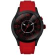 画像3: ROMAGO DESIGN[ロマゴデザイン] RM015-0162PL-BKRD Attraction series ミラー文字盤 クォーツ 腕時計 ブランド ファッション 腕時計 (3)