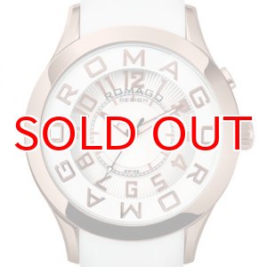 画像: ROMAGO DESIGN[ロマゴデザイン] RM015-0162PL-RGWH Attraction series ミラー文字盤 クォーツ 腕時計 ブランド ファッション 腕時計