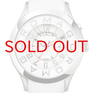 画像: ROMAGO DESIGN[ロマゴデザイン] RM015-0162PL-SVWH Attraction series ミラー文字盤 クォーツ 腕時計 ブランド ファッション 腕時計
