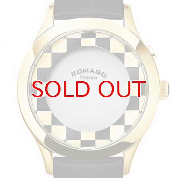 画像2: ROMAGO DESIGN[ロマゴデザイン] RM052-0314ST-GDBK Fashioncode series ミラー文字盤 クォーツ 腕時計 ブランド ファッション 腕時計 (2)