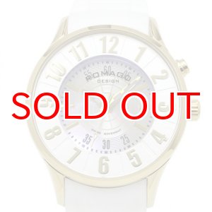 画像: ROMAGO DESIGN[ロマゴデザイン] RM068-0053PL-GDWH Numeration series ミラー文字盤 クォーツ 腕時計 ブランド ファッション 腕時計