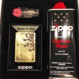 画像: ZIPPO Bライオン arb-br126　フリントオイルセット