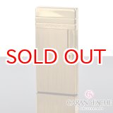 画像: カランダッシュ ライター cd40-4006 ゴールドヘアーライン [CARAN d'ACHE] フリントガスライター)  【】