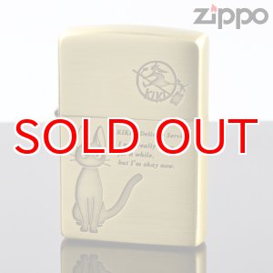 画像: 【f】Zippo ジッポライター nz-11 スタジオジブリZIPPO　魔女の宅急便 ジジ 【】