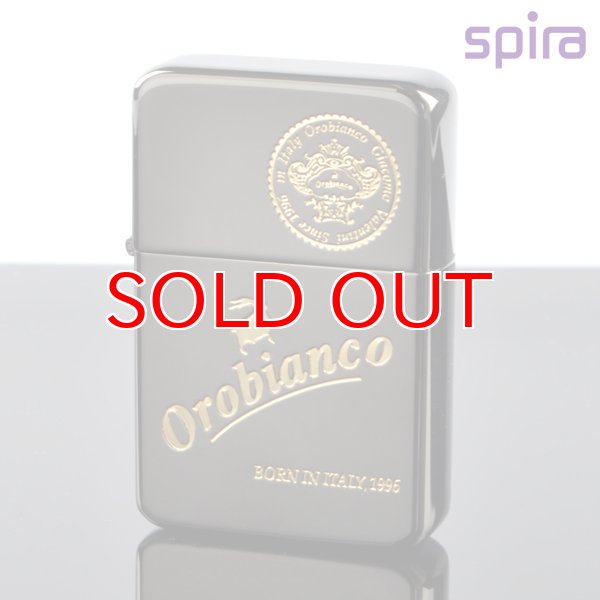 画像1: 【m】オロビアンコ Orobianco spira osp-002bk チタンコーティング　充電式 バッテリーライター【】 (1)