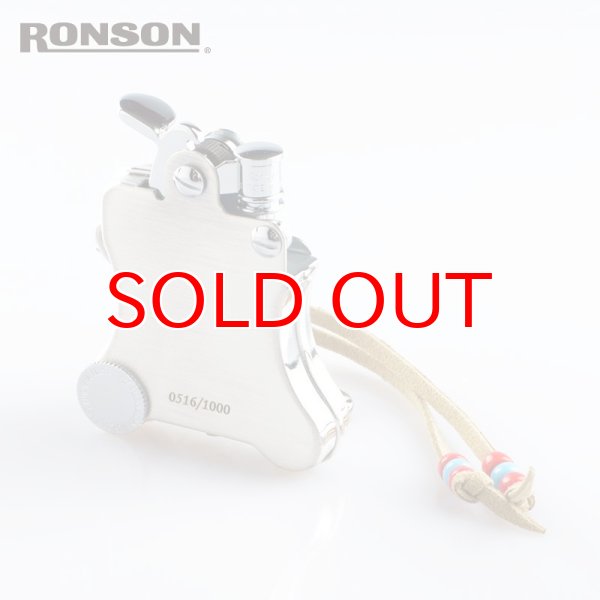 画像2: ロンソン オイルライター バンジョー [RONSON] r012016s イーグルコレクション シルバー古美 2016 Limited Edition (2)