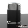 画像1: 【】ロンソンライター[RONSON] r280004 ラッカー黒(LACQUER BLACK)( Ronson ロンソン オイルライター ブランド ライター )WINDLITE ウインドライト 【】 (1)
