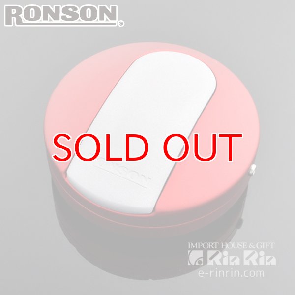 画像1: 【】ロンソン[ronson] 携帯灰皿 RA2-0003 レッド ra20003【】 (1)