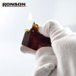 画像5: ロンソン フリントガスライター rpve3011 Rプレミア LK茶マーブル Premier Varaflame (5)