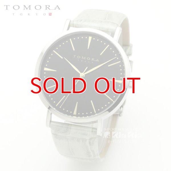 画像1: TOMORA TOKYO t-1601-gbkgy 日本製クォーツ腕時計 T-1601 GBKGY (1)