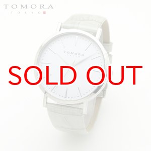 画像: TOMORA TOKYO t-1601-swhgy 日本製クォーツ腕時計 T-1601 SWHGY