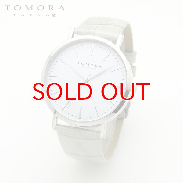 画像1: TOMORA TOKYO t-1601-swhgy 日本製クォーツ腕時計 T-1601 SWHGY (1)