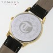 画像3: TOMORA TOKYO t-1602-gdbk 日本製クォーツ スモールセコンド腕時計 T-1602 GDBK (3)