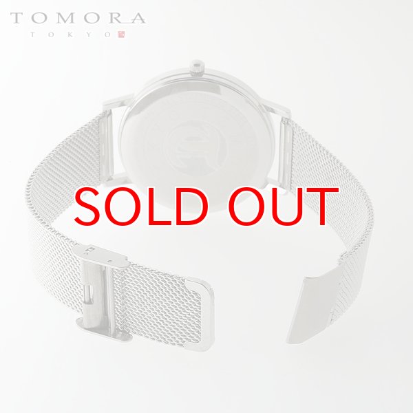 画像5: TOMORA TOKYO t-1603-pwh 日本製クォーツ 日付・曜日カレンダー付き 腕時計 T-1603 PWH (5)