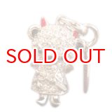 画像: 【】テディベア クリスタルペンダント&ストラップ (悪魔)弟　ホワイト (Teddy-024WH) 【】