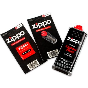 画像: 【y】ZIPPOオプションセット(ZIPPOオイル、ZIPPOフリント、ZIPPOウィック) zippo optionset 【】