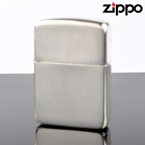 画像: 【m】Zippo ジッポライター zp105059 塊 1941ミガキ 超越銀メッキ 【】