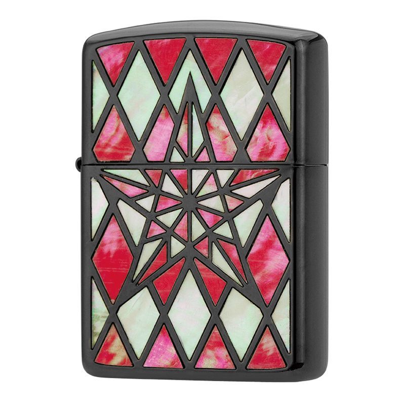 f送料無料・新品・正規品】ZIPPO アーマーシェルスター BK-2 両面加工