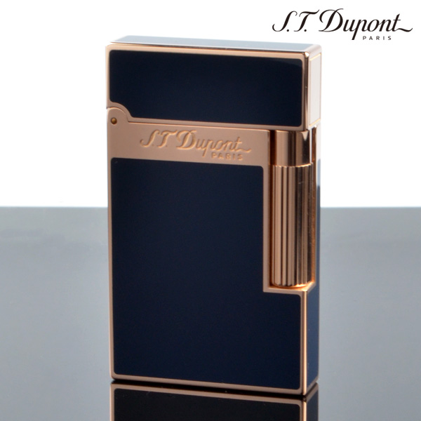 日本直売Dupont ガスライター デュポン ライン2 モンパルナス エス・テー・デュポン ブラック　漆　ダブルバナー デュポン